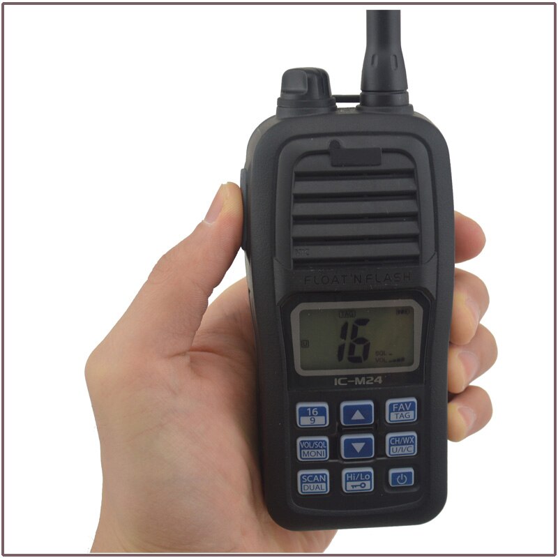 Icom  ߰ſ Ǹ FLOATN ÷ IC-M24 VHF ؾ ۼű  (IPX7  Ǽ)